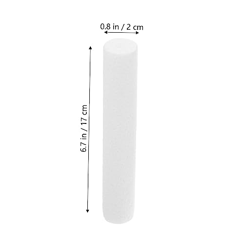 BIUDECO Styropor Kuchenmodell Säulenform Weiß Wiederverwendbar Leicht Glatte Oberfläche Zum Üben Dekorieren Hochzeit Party Deko Kuchen Dummy von BIUDECO