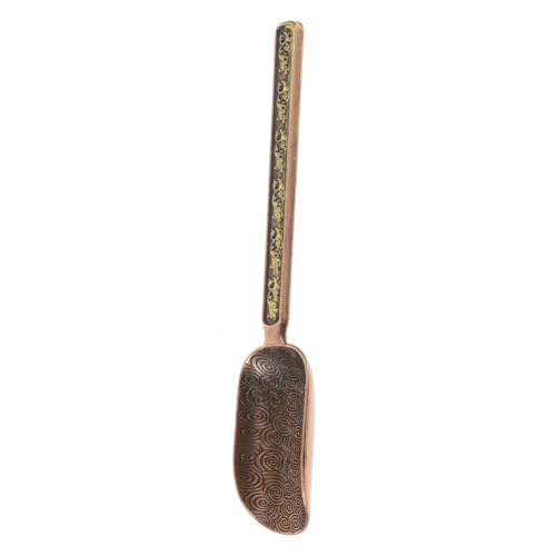 BIUDECO Antike Kupfer- Teelöffel Retro Teeschaufel Und Kaffeebohnenscooper Für Präzises Messen Und Genießen Von Tee Und Kaffee Elegantes Design Für Täglichen Gebrauch von BIUDECO
