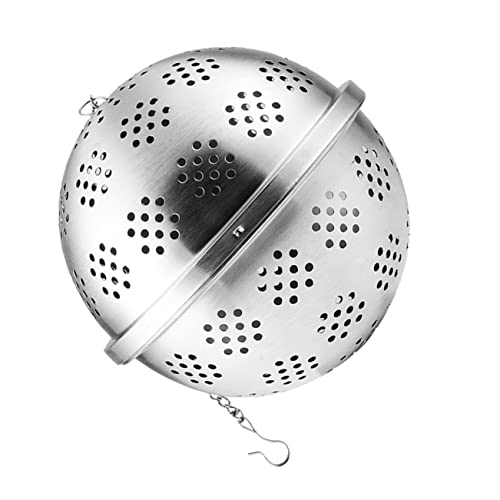 BIUDECO Teesieb Kugelförmiger Teefilter Gewürzsieb Durchmesser Praktisch für Tee Kräuter Aromafilter Wiederverwendbar Einfach zu Reinigen BIUDECO Teesieb Kugelförmiger Teefilter Gewürzsieb Durchmesser Praktisch für Tee Kräuter Aromafilter Wiederverwendbar Einfach zu Reinigen von BIUDECO