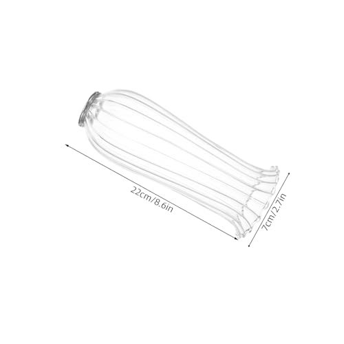 BIUDECO Transparenter Lampenschirm mit Offener Struktur Ersatz für Tischlampe und Beleuchtungsarmatur Eleganter Kerzenhalter Lampenschirm für Hochzeitsdeko und Stimmungsvolle Beleuchtung von BIUDECO