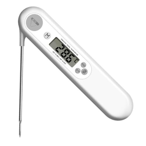 BIUDECO Wasserdichtes Grill und Küchen Fleischthermometer mit Großem Display Bruchsicher Vielseitig für Bbq Rind Schwein Fisch Kompakt und Tragbar für Präzises Kochen BIUDECO Wasserdichtes Grill und Küchen Fleischthermometer mit Großem Display Bruchsicher Vielseitig für Bbq Rind Schwein Fisch Kompakt und Tragbar für Präzises Kochen von BIUDECO