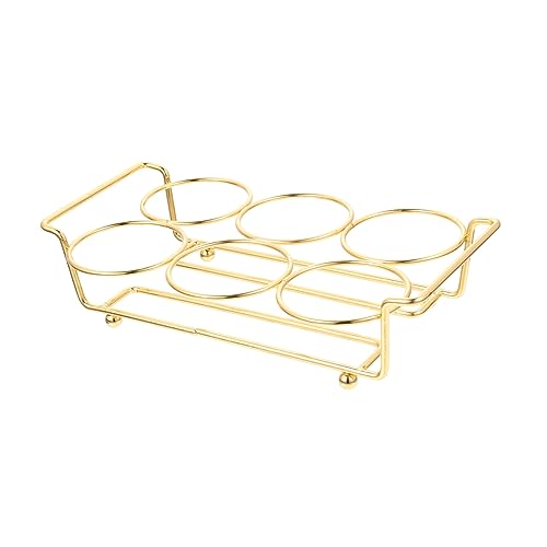 BIUDECO Weinglashalter mit Mehrfachlöchern Schnapsglas Organizer Praktischer Schnapsglashalter für Bar Restaurant und Partys Moderner Alkoholbecher Ständer Platzsparend und Vielseitig von BIUDECO