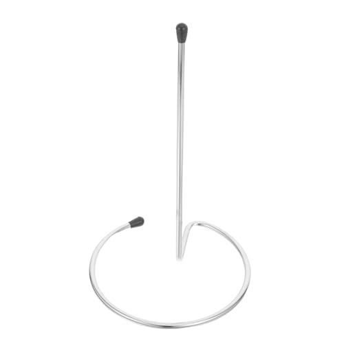 BIUDECO Wine Decanter Trockengestell Edelstahl Single Spindle mit Rutschfestem Metallgestell Eleganter Goblet Halter für Küchenarbeitsplatte Vielseitiger Weindekanter Ständer für Zuhause von BIUDECO