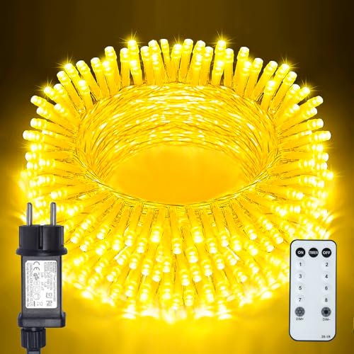 BIUDN 300LED Lichterkette Außen,15M Lichterkette Innen Strom,Gärten Lichterkette Outdoor Warmweiße 8 Modi Timer Funktion 4 Helligkeitsstufen.Geeignet für Wohnzimmer Balkon Zimmereingänge usw. BIUDN 300LED Lichterkette Außen,15M Lichterkette Innen Strom,Gärten Lichterkette Outdoor Warmweiße 8 Modi Timer Funktion 4 Helligkeitsstufen.Geeignet für Wohnzimmer Balkon Zimmereingänge usw. von BIUDN