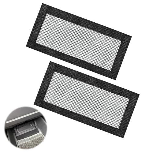Model 3 Model Y Zubehör, Entlüftung Abdeckung Luftstrom Unter dem Sitz, Klimaschutz Abdeckung für Lüftungsgitter, Rücksitz Entlüftungsabdeckun Entlüftungsgitter, Klettverschluss(2PCS) von BIVOFU