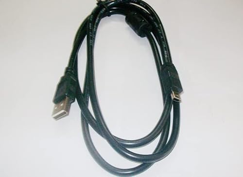 BIVOO USB-A5-Mini passt auf A5-Servomotor-Treiberverbindung, Computer-Programmierkabel, Schwarz (1,5 m) von BIVOO