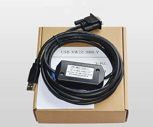 BIVOO USB-XW2Z-200S-V unterstützt SPS-Programmierkabel der Serien CQM1, C200HE, C200HG, C200HX, schwarz (3 m) von BIVOO