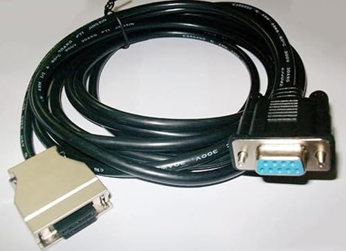 CIF01-CAB0 eignet sich for den Textanzeigeanschluss der OP-Serie CPM1A/CPM2A/CQM1/CPM1 und SPS-Kommunikationskabel anderer Serien (schwarz, 3 m). von BIVOO