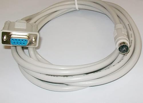 DVPACAB2A30 kompatibler ASDA-B-Servomotor-Treiberanschluss for PC-Programmierung, ASDA-B-Programmierdatenkabel, hellgrau (5 m) von BIVOO