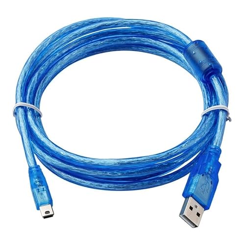 USB-A5-Mini passt for A5-Servomotor-Treiberverbindung, Computer-Programmierkabel, blau (5 m) von BIVOO