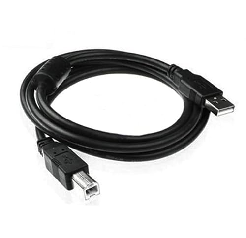 USB-ASDA-A2, geeignet for Servomotor-Programmierkabel der A2-Serie, ASDA-A2-Programmierdatenkabel, transparent schwarz (3 m) von BIVOO