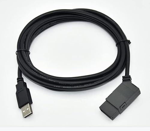 USB-SPS-Programmierkabel for ! Serie, isolierte Schnittstelle for 6ED1057-1AA01-0BA0 Ersatz (schwarz 3 m) von BIVOO