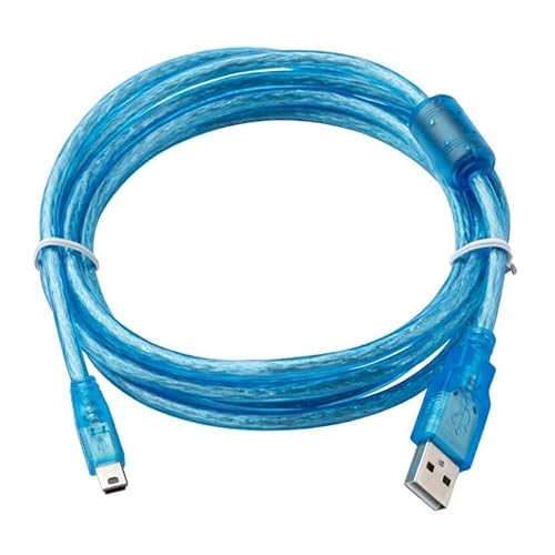 USB-TK6070 passend for Touchscreen TK6070IH, TK6070IP, TK6070IK, TK6050IP Anschluss SPS-Programmierkabel (blau 5 m) von BIVOO