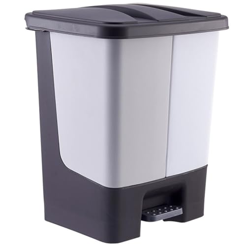 Classification Trash Bin Household Kitchen Dry Wet Separation Foot Pedal Bathroom Office Large Capacity Classification Trash Bin Household Kitchen Dry Wet Separation Foot Pedal Bathroom Office Large Capacity von BIVVI