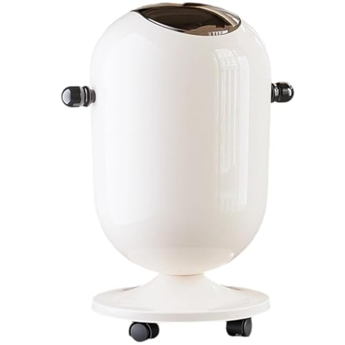 Haushalt Flip Up Schlafzimmer Mülleimer Wohnzimmer Büro Lagerbehälter mit Rädern Beweglicher Papierkorb Haushalt Flip Up Schlafzimmer Mülleimer Wohnzimmer Büro Lagerbehälter mit Rädern Beweglicher Papierkorb von BIVVI