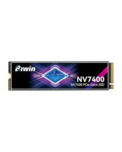 BIWIN Black Opal NV7400 M.2 PCIe Gen4 SSD 4TB - Lesegeschwindigkeit bis zu 7400 MB/s - Professionelle Interne Festplatte NVMe 2.0 - Gaming Speicher Kompatibel mit PC, Laptop & PS5 von BIWIN