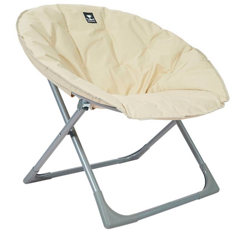 BIXENTE Gartensessel faltbarer Lounge Relax Mondsessel, große Sitzfläche für optimale Sitzposition von BIXENTE