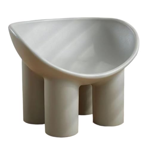 BIZTTLOG Wohnzimmer- und Balkonstuhl im modernen Stil, bequemer Loungesessel for drinnen und draußen, Designer-Einzelhocker mit Kissen, 9 Farben erhältlich(Gray1,Small) von BIZTTLOG