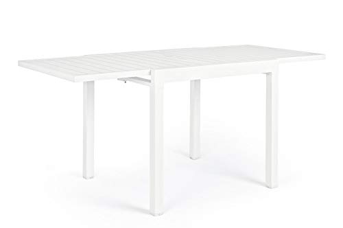 Bizzotto Pelagius Tisch weiß ausziehbar 83-166x80 Code 0662711 von BIZZOTTO