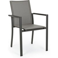 Bizzotto - Sedia C-Br Konnor Anthrazit Bizzotto - Sedia C-Br Konnor Anthrazit von BIZZOTTO