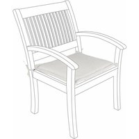 Gepolstertes Kissen für Stühle und Sessel im Freien und im Garten -Natürliche / 1 Stück von BIZZOTTO