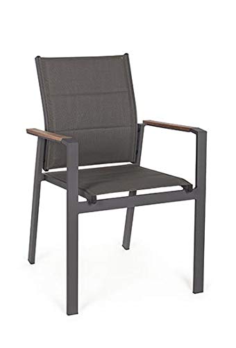 YES EVERYDAY Kubik Stuhl, Anthrazit, einzigartig von BIZZOTTO