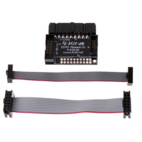 BIlinli Adapterplatine für 20P 2,54 mm JTAG auf 10P 2,0 mm 1,27 mm SWD-Schnittstellenkonverter von BIlinli