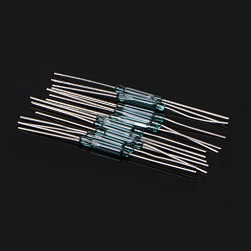 BIlinli 10 Stücke 2,5X14mm 4 Watt 3 Pin Glas Reed Relais Magnetschalter N/O N/C SPDT von BIlinli