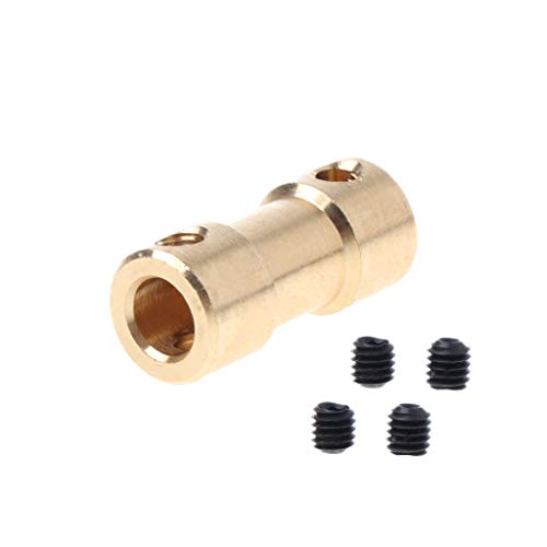 BIlinli 2-5mm Motor Kupfer Wellenkupplung Kupplung Stecker Hülse Adapter US von BIlinli