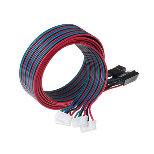 BIlinli 4pcs 100cm 4pin Stepper Motor Cables XH2.54 Terminal Wire for 3D Printer NEMA 17 Stepper Motor BIlinli 4pcs 100cm 4pin Stepper Motor Cables XH2.54 Terminal Wire for 3D Printer NEMA 17 Stepper Motor von BIlinli