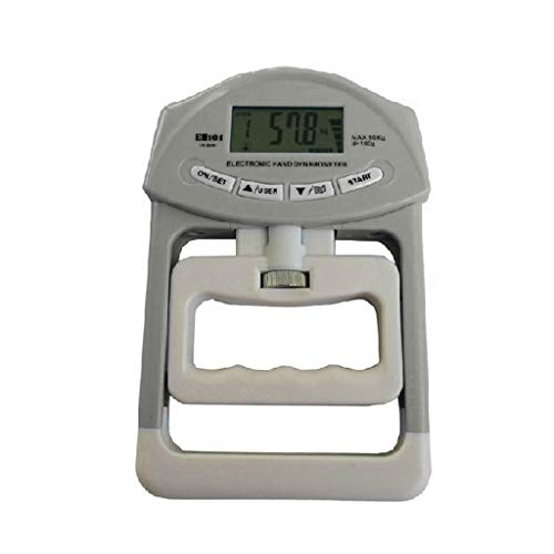 BIlinli 90 kg digitales Handprüfgerät mit hoher Genauigkeit zur Messung der Griffstärke für den Test der körperlichen Fitness von BIlinli