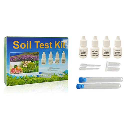 BIlinli Boden PH Testlösung Phosphor N1 Nitrat P1 Kalium K1 K2 Extraktionsmittel Test Reagenzien Kit Set von BIlinli