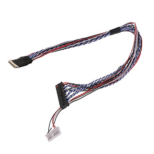 BIlinli I-PEX 20453-040T-11 40-poliges 2-Kanal-6-Bit-LVDS-Kabel für 10,1 bis 18,4-Zoll-LED-LCD-Panels von BIlinli