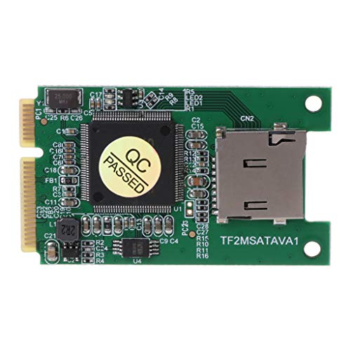 BIlinli Micro SD TF Karte zu Mini PCI-E mSATA SSD Solid State Drive Adapter Konverter für PC Computer Laptop Zubehör von BIlinli