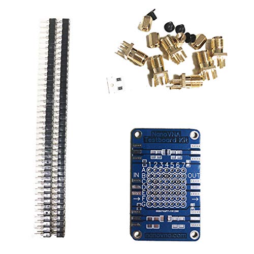 BIlinli NanoVNA Testboard Kit Vektoranalysator Web Test Board VNA RF Demo Set Messung DIP SMT Device Tool Ersatzteile von BIlinli