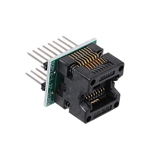 BIlinli SOP16 to DIP16 IC Sockel SOP16 Drehen Sie den DIP16 Programmer Adapter 150mil Write Seat von BIlinli