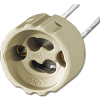 BJB Halogenlampenfassung GU10 für HV-Lampen 25.819.2901.00 von BJB GmbH & Co. KG