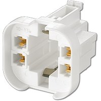 BJB Lampenfassung G24/GX24 für CFL/TC-DEL, TC-TEL 26.745.1601.50 von BJB GmbH & Co. KG