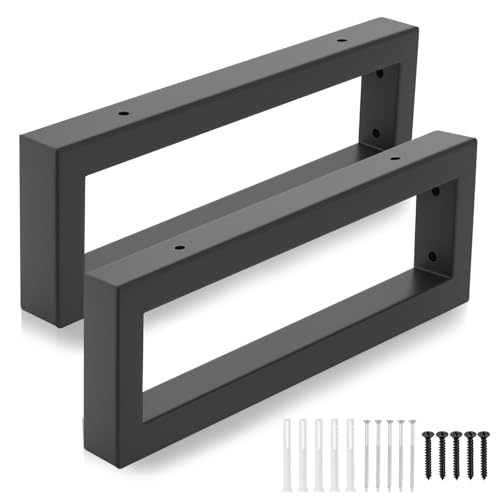 2 Stk Tischbeine Metall Schwarz, Tischfüße Möbelfüße Metall, Couchtisch Füße Möbelbeine, Tischkufen Couchtisch Gestell, Tischgestell für Schrankfüße Sofa Sideboard Bank Füße(L30 cm x B10 cm x H3 cm) 2 Stk Tischbeine Metall Schwarz, Tischfüße Möbelfüße Metall, Couchtisch Füße Möbelbeine, Tischkufen Couchtisch Gestell, Tischgestell für Schrankfüße Sofa Sideboard Bank Füße(L30 cm x B10 cm x H3 cm) von BJBJJIU