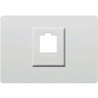 Abdeckbuchse RJ11 oder RJ45 white BJC Coral 21795 von BJC