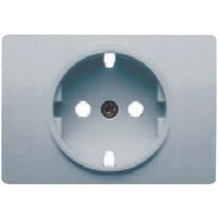 Abdeckung für Stecksockel 2P + tt silber luna BJC Coral 21724-PL von BJC