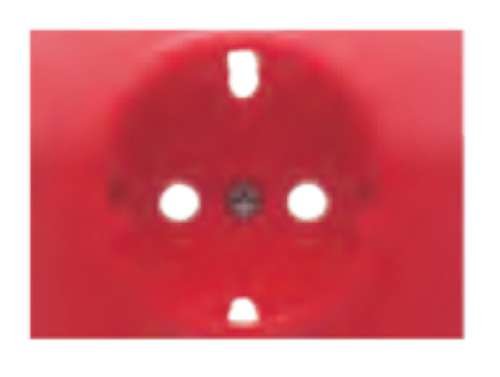 BJC Coral – Deckel Basis Steckdose Sicherheit Coral Rot von Bjc
