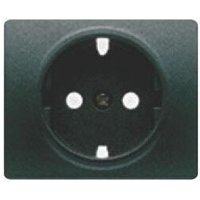 Basisabdeckung Sicherheitsstecker Anthrazit Cosso BJC Mega 22724-AC von BJC