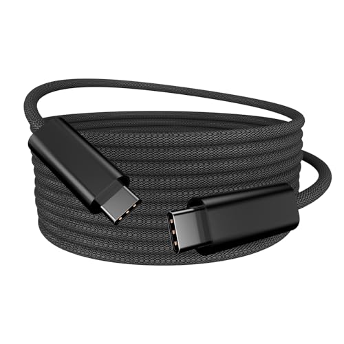 Extra Long USB C to USB C Cable 3M, Type C to Type C Charger Cord Braided, USBC to USBC Charging Cable Compatible with iPhone 16 15 Pro Max Plus, for Samsung Galaxy, Pixel Extra Long USB C to USB C Cable 3M, Type C to Type C Charger Cord Braided, USBC to USBC Charging Cable Compatible with iPhone 16 15 Pro Max Plus, for Samsung Galaxy, Pixel von BJIDS