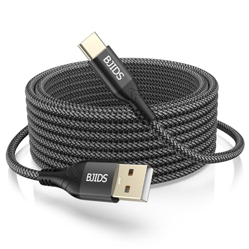 USB C Kabel 4M Schnelles Laden,langes USB A zu C Kabel für Google Pixel 4 XL,Samsung S10 S9 Plus S8,Galaxy Note 10,LG V30,geflochtenes Ladekabel Typ C Fit Nintendo Switch Wall Charge-Schwarz USB C Kabel 4M Schnelles Laden,langes USB A zu C Kabel für Google Pixel 4 XL,Samsung S10 S9 Plus S8,Galaxy Note 10,LG V30,geflochtenes Ladekabel Typ C Fit Nintendo Switch Wall Charge-Schwarz von BJIDS