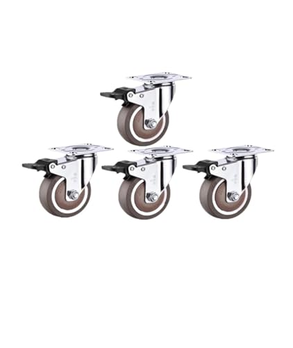 2,5" Bremsgießmaschinen-leise leichte Möbelgestell-Ventilator-Gummiräder 2,5" Bremsgießmaschinen-leise leichte Möbelgestell-Ventilator-Gummiräder von BJPCTUSF