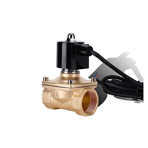 BJPCTUSF 1-1/2" Normalerweise geschlossenes Messing IP68 Wasserdichtes Brunnen-Magnetventil 110V 24V 12V 24V Magnetventil for Unterwasser(Bsp-120vac-epdm-seal) von BJPCTUSF