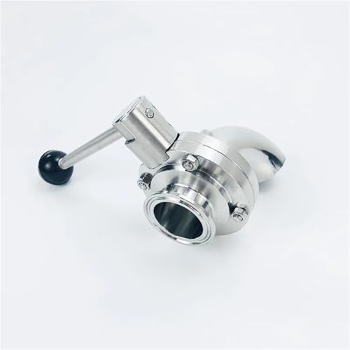 BJPCTUSF 1.5" OD50.5mm Tri-clamp Butterfly Valve with Water Outlet for Home Brewing Distillation,Dragon Head Butterfly Valve SS304 BJPCTUSF 1.5" OD50.5mm Tri-clamp Butterfly Valve with Water Outlet for Home Brewing Distillation,Dragon Head Butterfly Valve SS304 von BJPCTUSF