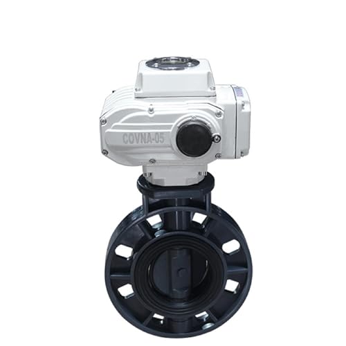 BJPCTUSF 3 inch Electric Butterfly Valve On Off Type DN80 Plastic Motorized Butterfly Valve for Water Usage Sealing(AC220V) von BJPCTUSF