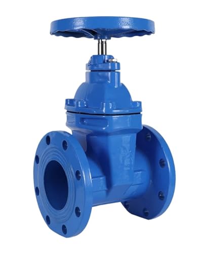 BJPCTUSF Gate Valve Z45X-16Q Elastic seat Seal Ball Ground cast Iron Flange Soft Seal Dark Rod fire Gate Valve Water Switch(DN450) von BJPCTUSF
